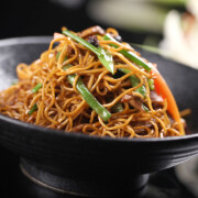 Spring Onion Oil Noodles (V)